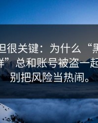 不热门但很关键：为什么“黑料网黑料不打烊”总和账号被盗一起出现？。别把风险当热闹。